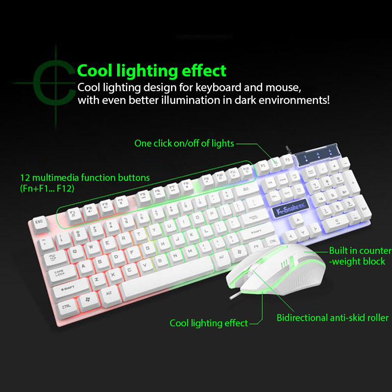 KM320 Keyboard And Mouse Set W - огляд і ціна Gaming Keyboard And Mouse Combo