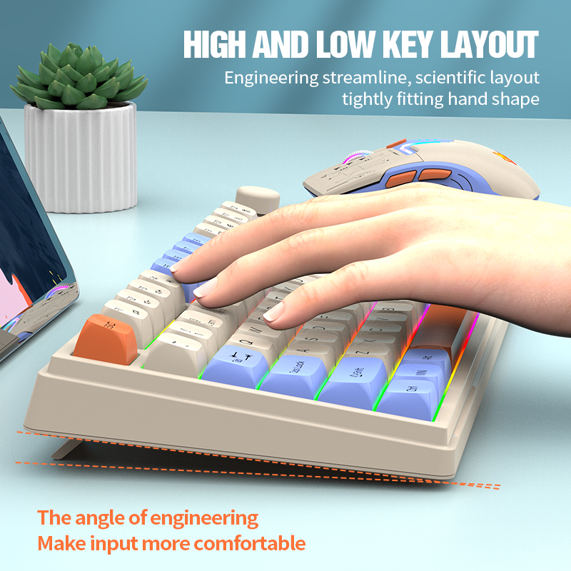 2.4G Dual-Mode Bluetooth Wirel - огляд і ціна Gaming Keyboard Bluetooth