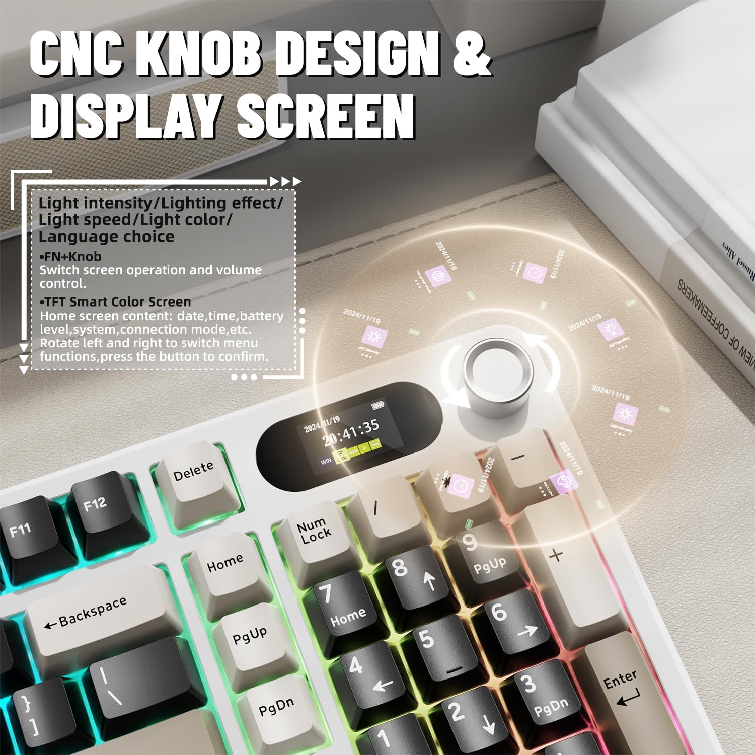ATTACK SHARK X98Pro Wireless M - огляд і ціна Gaming Keyboard Thocky