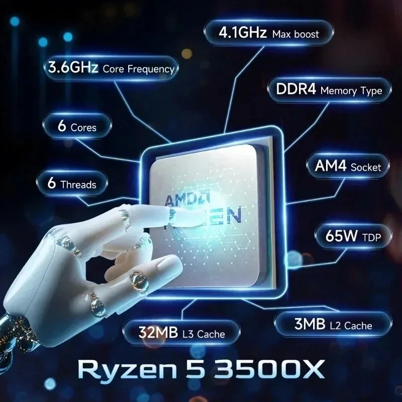 AMD R5 3500X Original Brand Ne - огляд і ціна Amd Cpu Ryzen 5