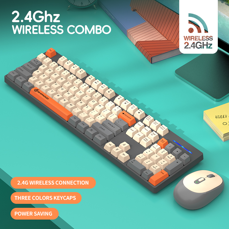 2.4G Wireless Office Keyboard  - огляд і ціна Gaming Keyboard And Mouse Combo