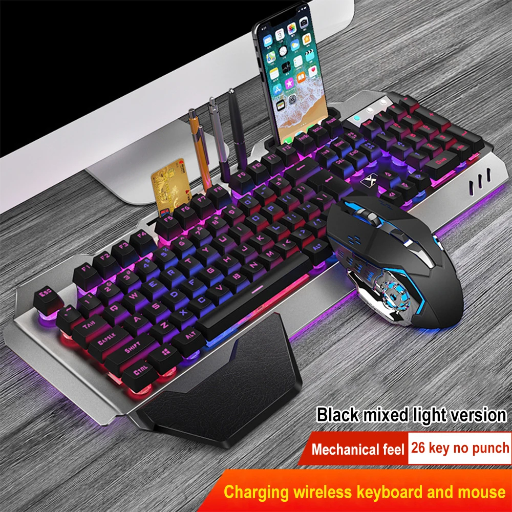 K680 Rechargeable 2.4G wireles - огляд і ціна Gaming Keyboard Bluetooth
