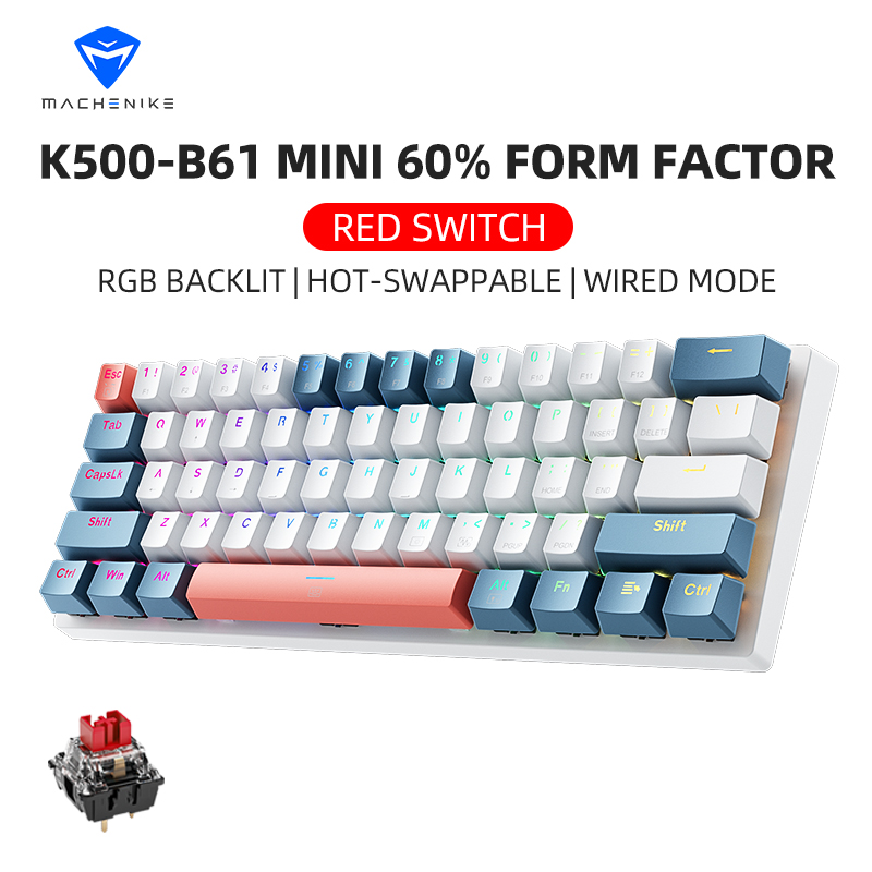 K500-B61 Machenike Mini Mechan - огляд і ціна Gaming Keyboard Thocky