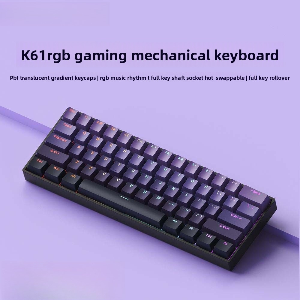 Teclado 60% Wireless Bluetooth - огляд і ціна Gaming Keyboard Mobile