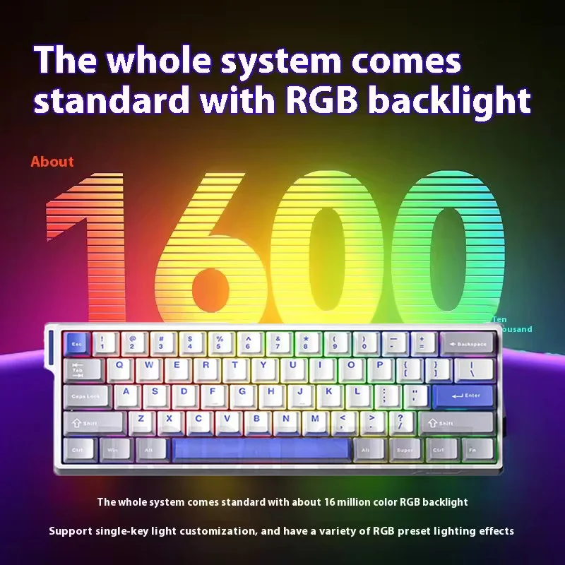 AULA Win60 HE Magnetic Switch  - огляд і ціна Gaming Keyboard Thocky
