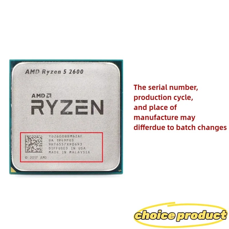 AMD Ryzen 5 R5 2600 3.4GHz 6-C - огляд і ціна Amd Cpu Ryzen 5