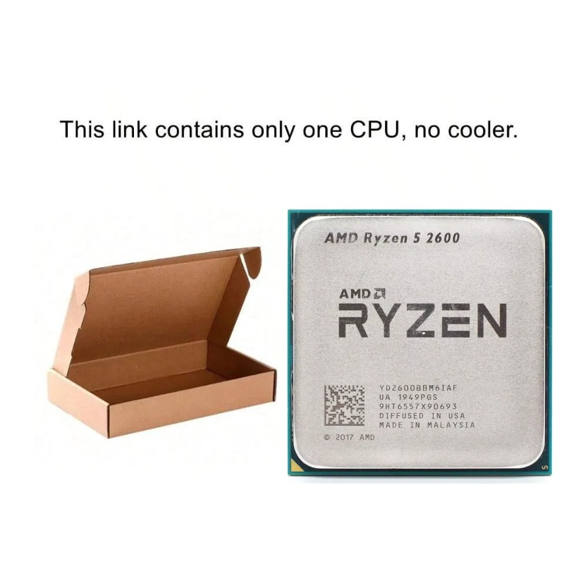 AMD Ryzen 5 R5 2600 3.4GHz 6-C - огляд і ціна Amd Cpu Ryzen 5