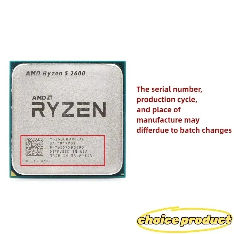 AMD Ryzen 5 2600 Original Desk - огляд і ціна Amd Cpu Ryzen 5