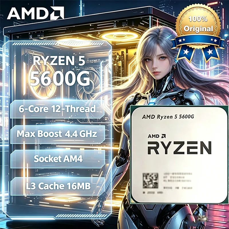 AMD Ryzen 5 5600G AMD R5 5600G - огляд і ціна Amd Cpu Ryzen 5