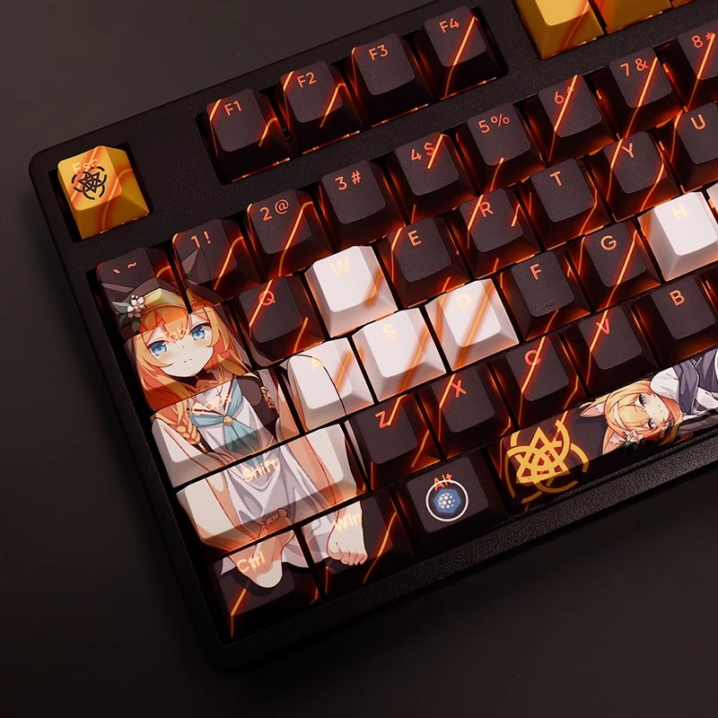 108 Keys/set Blue Archive Loch - огляд і ціна Gaming Keyboard Blue