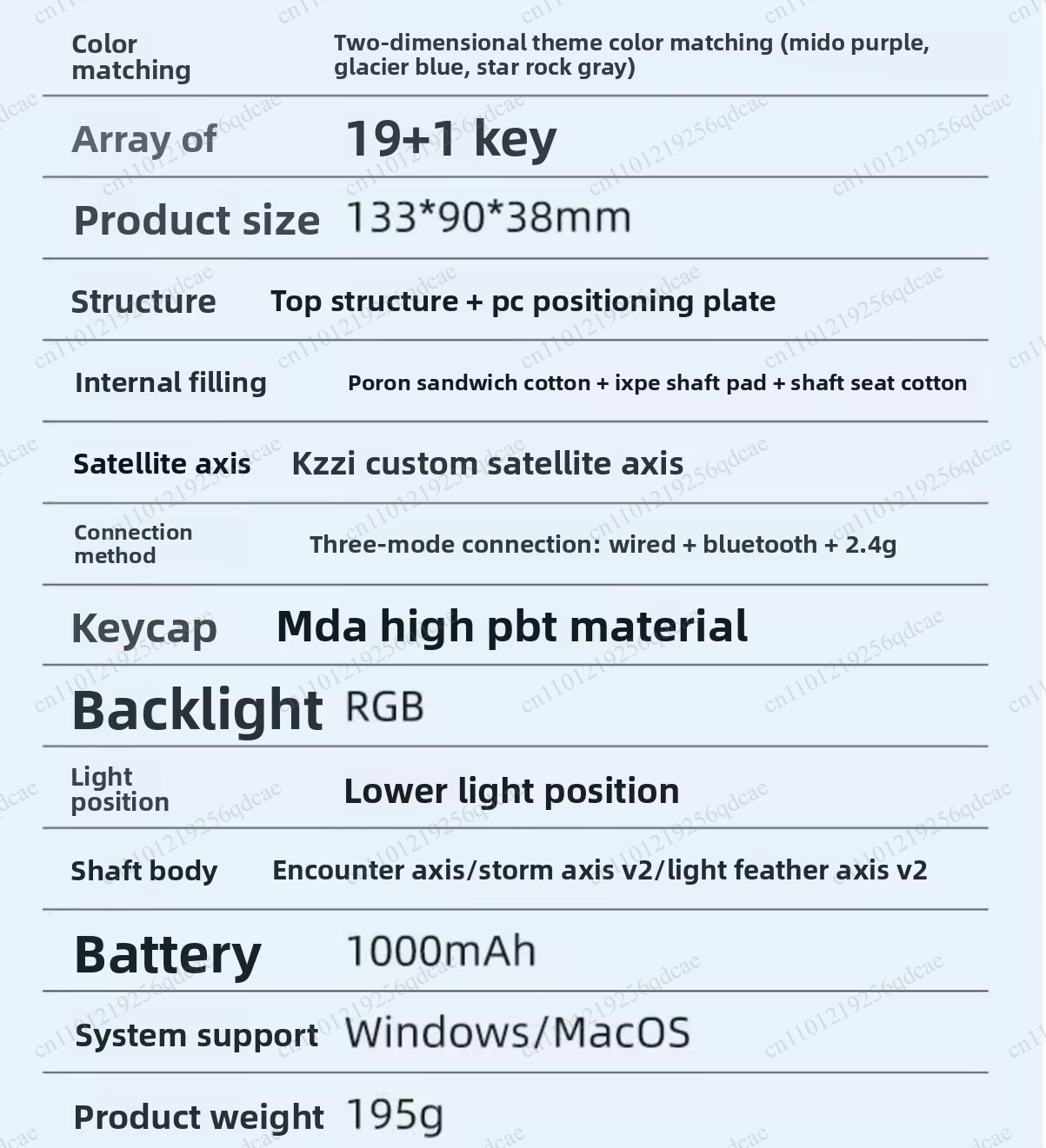 Kzzi K20 Mini Keypad Three Mod - огляд і ціна Gaming Keyboard Bluetooth