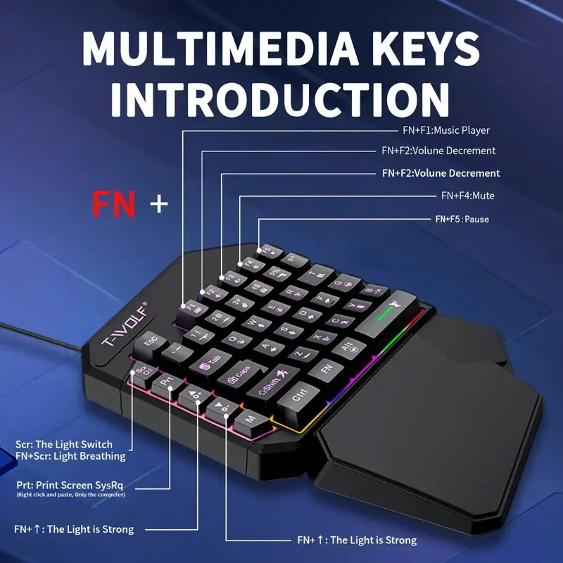 FocusOnPC TF900 2-in-1 Mobile  - огляд і ціна Gaming Keyboard Mobile