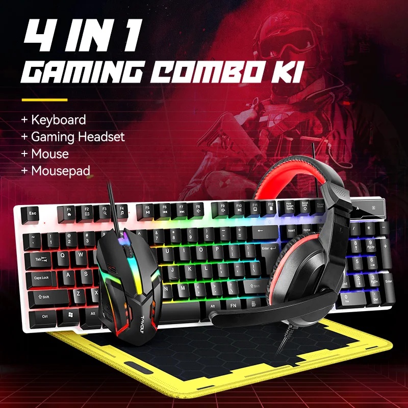 NEW USB Keyboard And Mouse Gam - огляд і ціна Gaming Keyboard And Mouse Combo