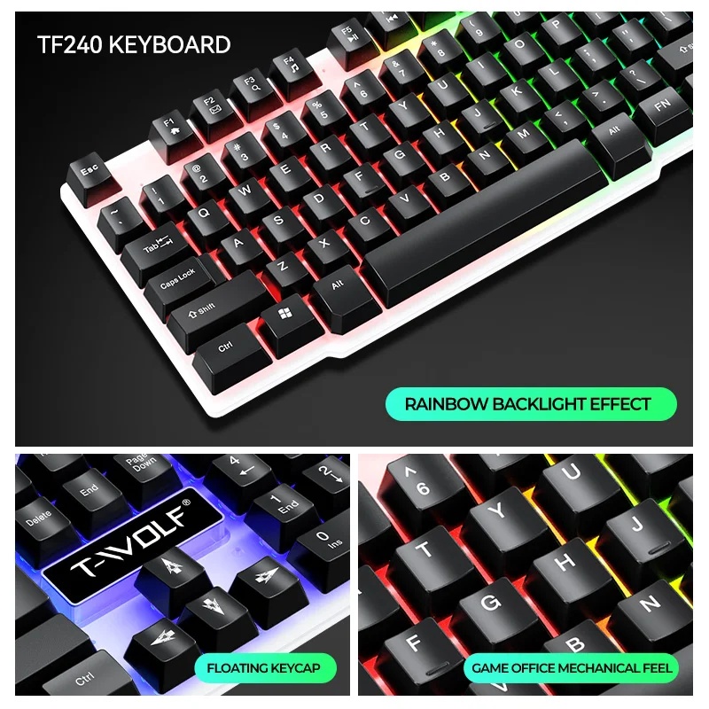 NEW USB Keyboard And Mouse Gam - огляд і ціна Gaming Keyboard And Mouse Combo
