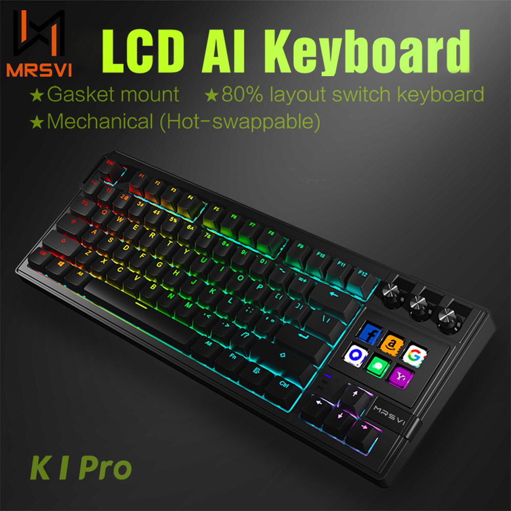 MRSVI K1 PRO Visual LCD AI Key - огляд і ціна Gaming Keyboard Corsair