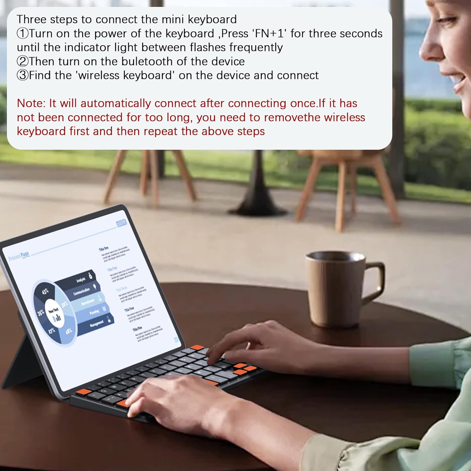 Foldable Wireless Keyboard for - огляд і ціна Gaming Keyboard Mobile