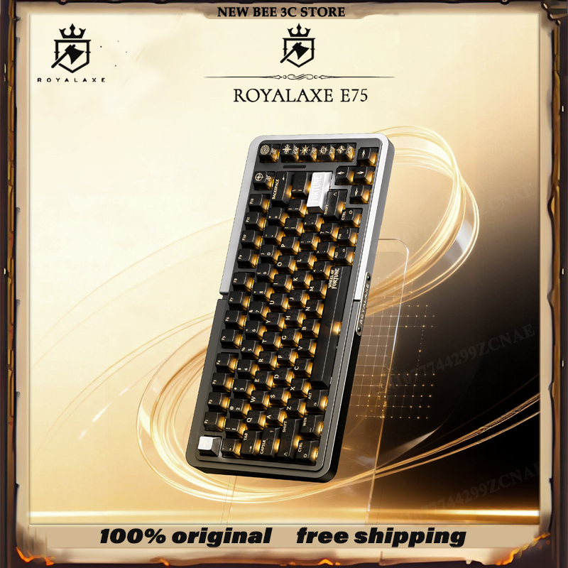 Royalaxe E75 HE Aluminum Shell - огляд і ціна Gaming Keyboard Hall Effect Switches