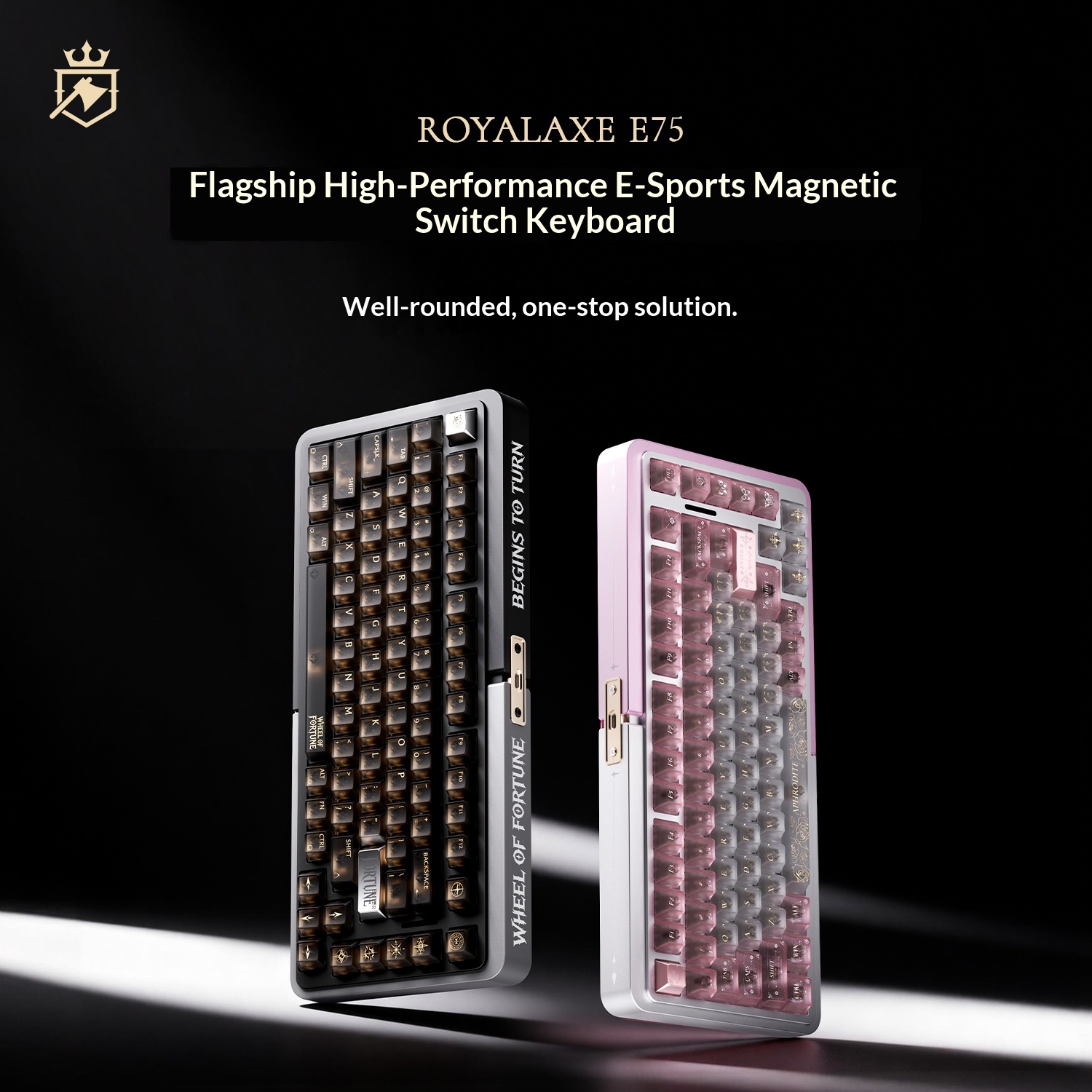 Royalaxe E75 HE Aluminum Shell - огляд і ціна Gaming Keyboard Hall Effect Switches